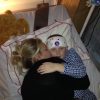Cuddles with mummy